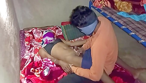 Busty brunette teen fucks a slow dick by a big cock